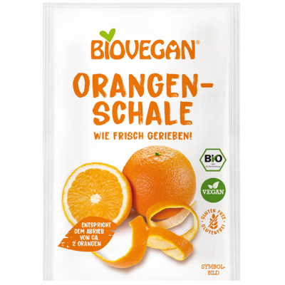 Biovegan Orangenschale gerieben (9gr)